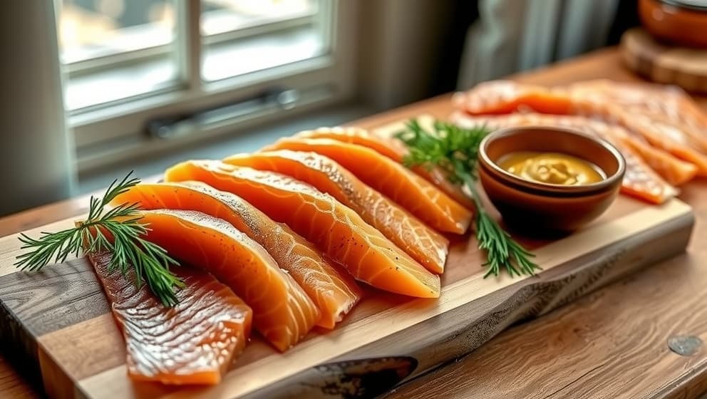 Klassiskt gravad lax recept för hemmagjord delikatess