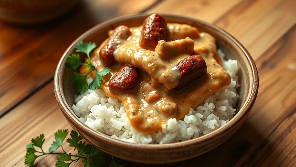 Korv stroganoff recept som alltid lyckas